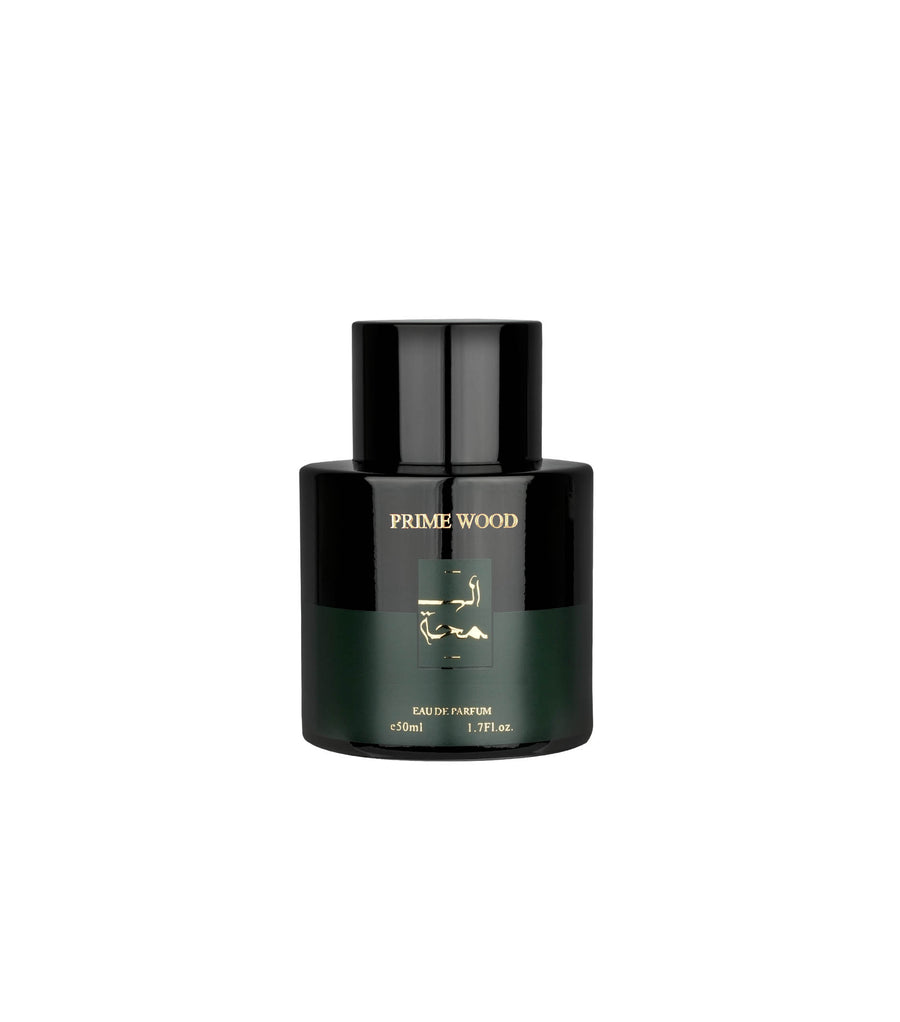 Prime Wood perfume from the ALSAMHA Fragrant Touch collection